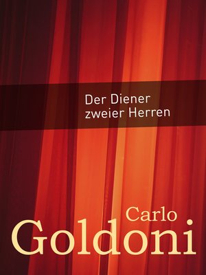 cover image of Der Diener zweier Herren